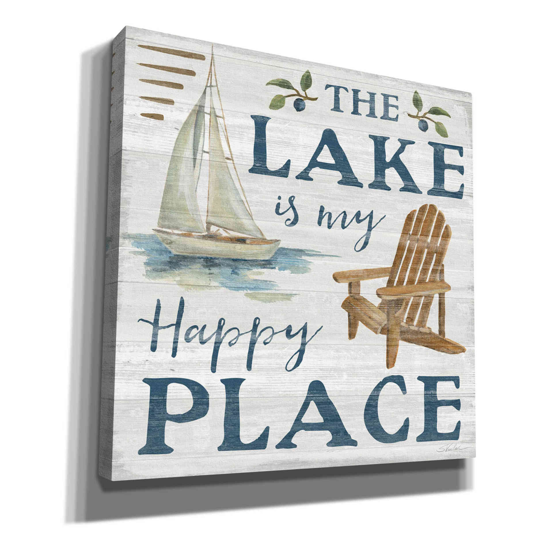 'Lakeside Retreat IX' by Silvia Vassileva, Canvas Wall Art