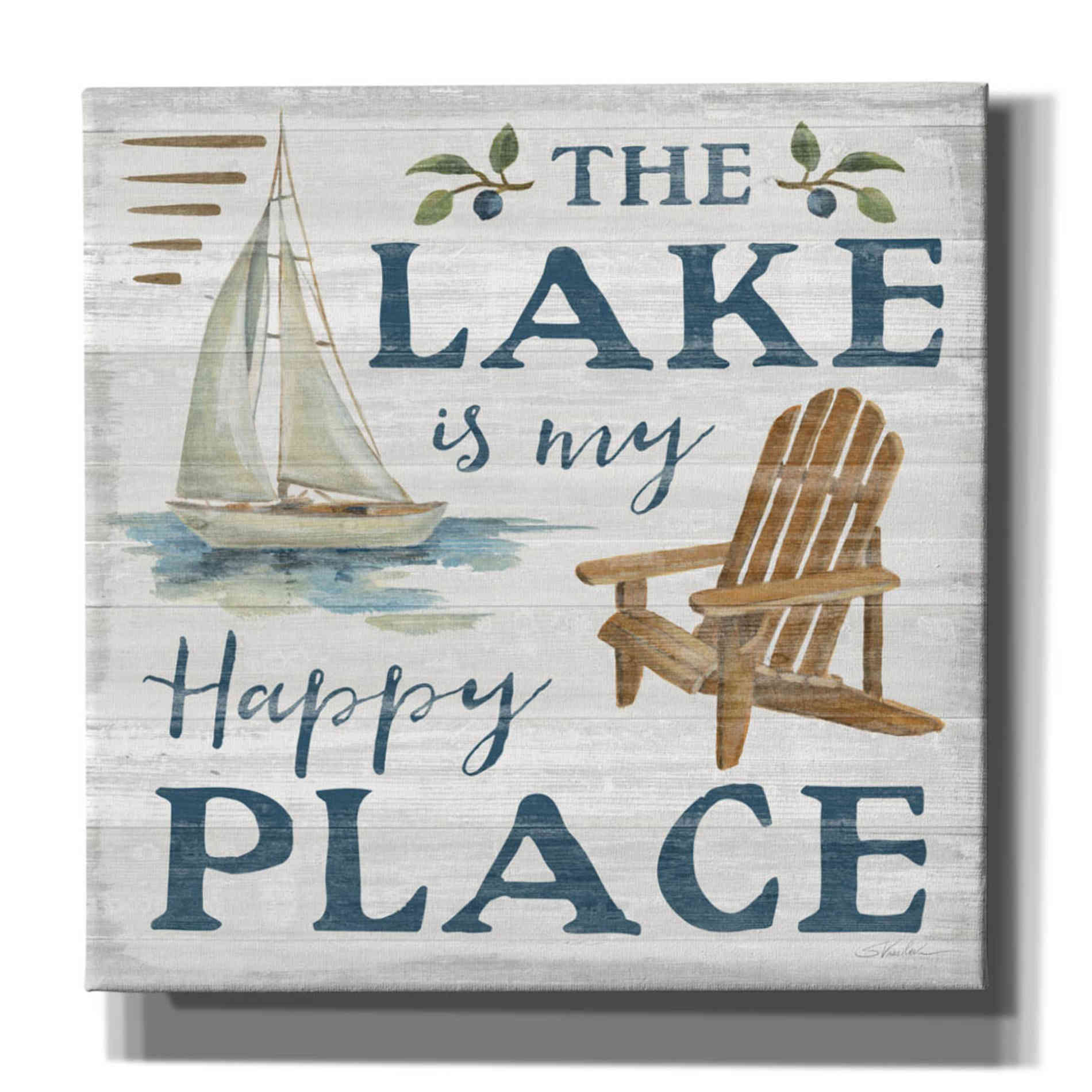 'Lakeside Retreat IX' by Silvia Vassileva, Canvas Wall Art