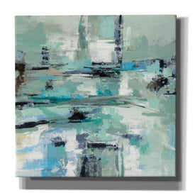 'Sage Sea Foam' by Silvia Vassileva, Canvas Wall Art