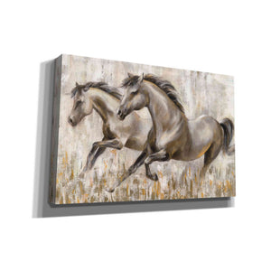 'Running Horses' by Silvia Vassileva, Canvas Wall Art