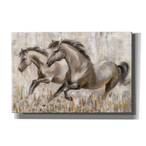 'Running Horses' by Silvia Vassileva, Canvas Wall Art