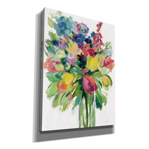Image of 'Earthy Colors Bouquet II White' by Silvia Vassileva, Canvas Wall Art