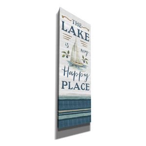 'Lakeside Retreat Happy Place' by Silvia Vassileva, Canvas Wall Art