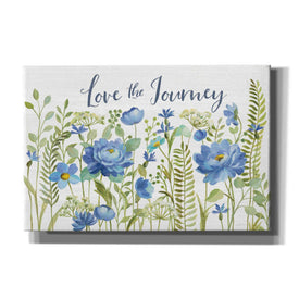 'Botanical Blue II' by Silvia Vassileva, Canvas Wall Art