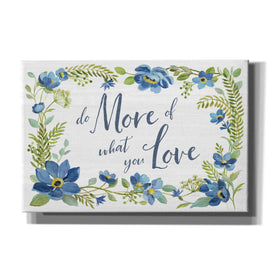 'Botanical Blue III' by Silvia Vassileva, Canvas Wall Art