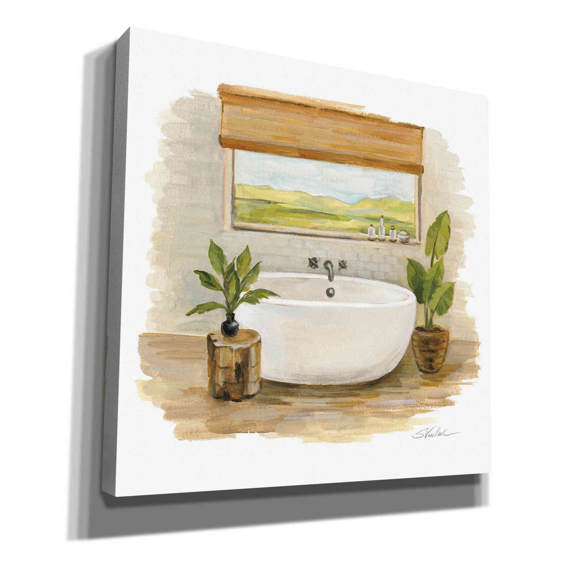 'Sunny Spa II' by Silvia Vassileva, Canvas Wall Art