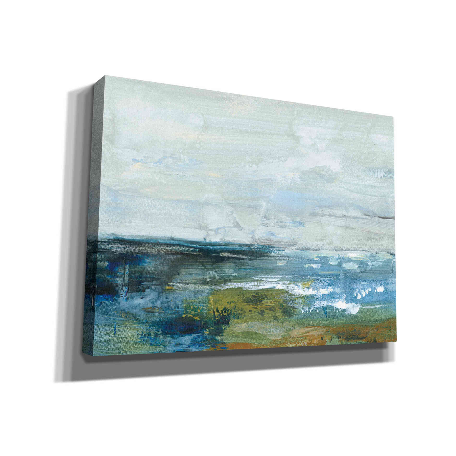 'Morning Seascape' by Silvia Vassileva, Canvas Wall Art