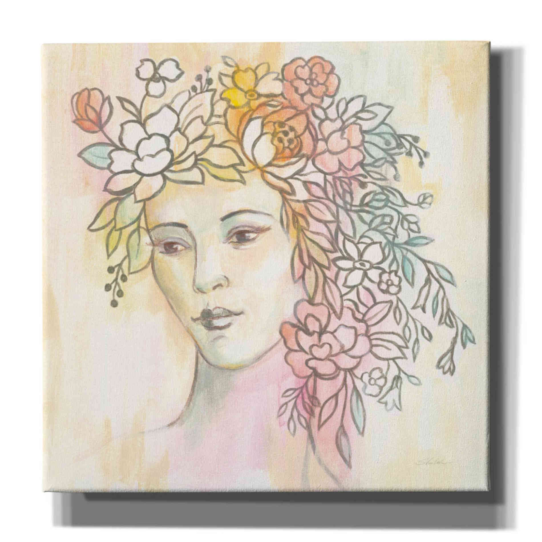 'Primavera' by Silvia Vassileva, Canvas Wall Art