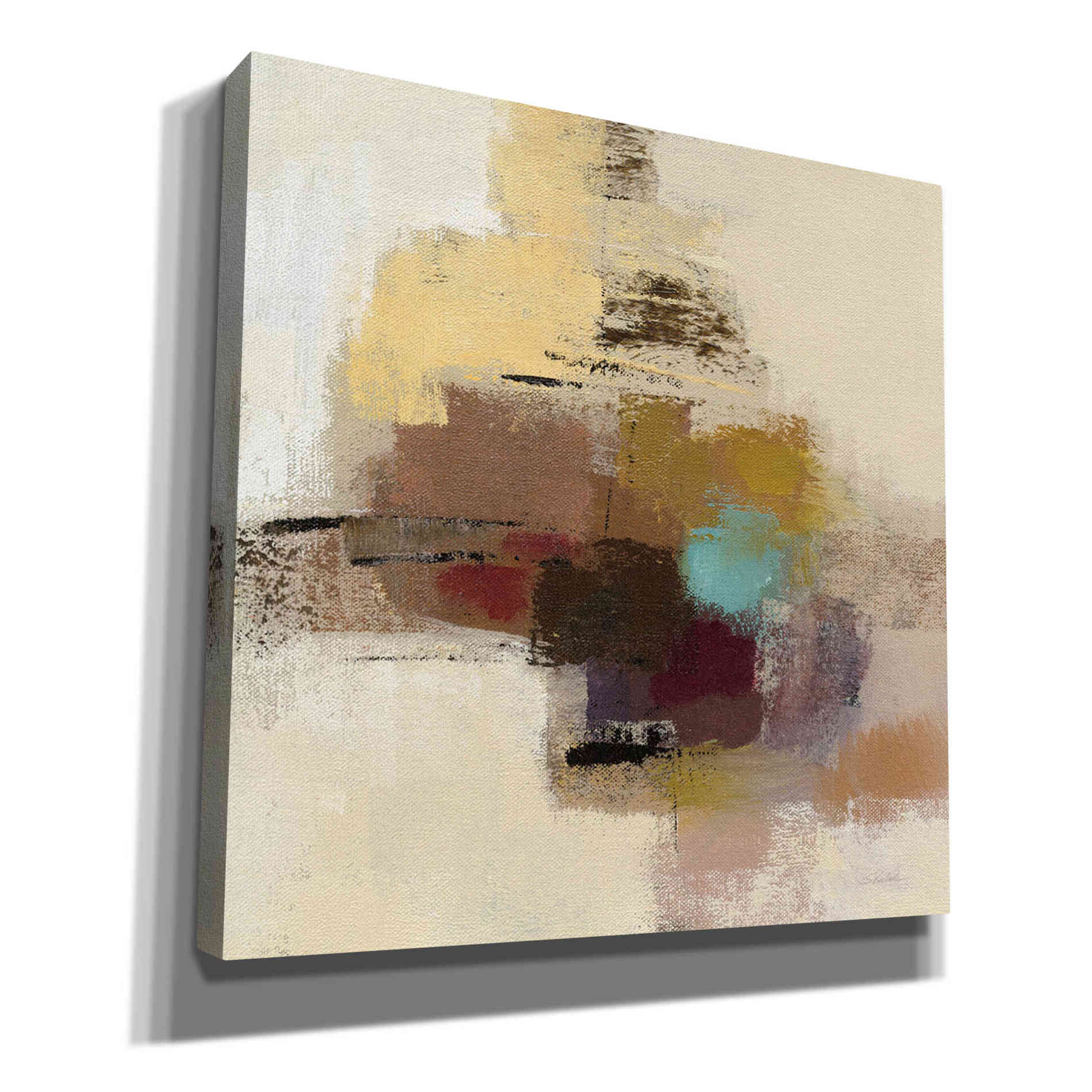 'Morello Cherry Abstract II' by Silvia Vassileva, Canvas Wall Art