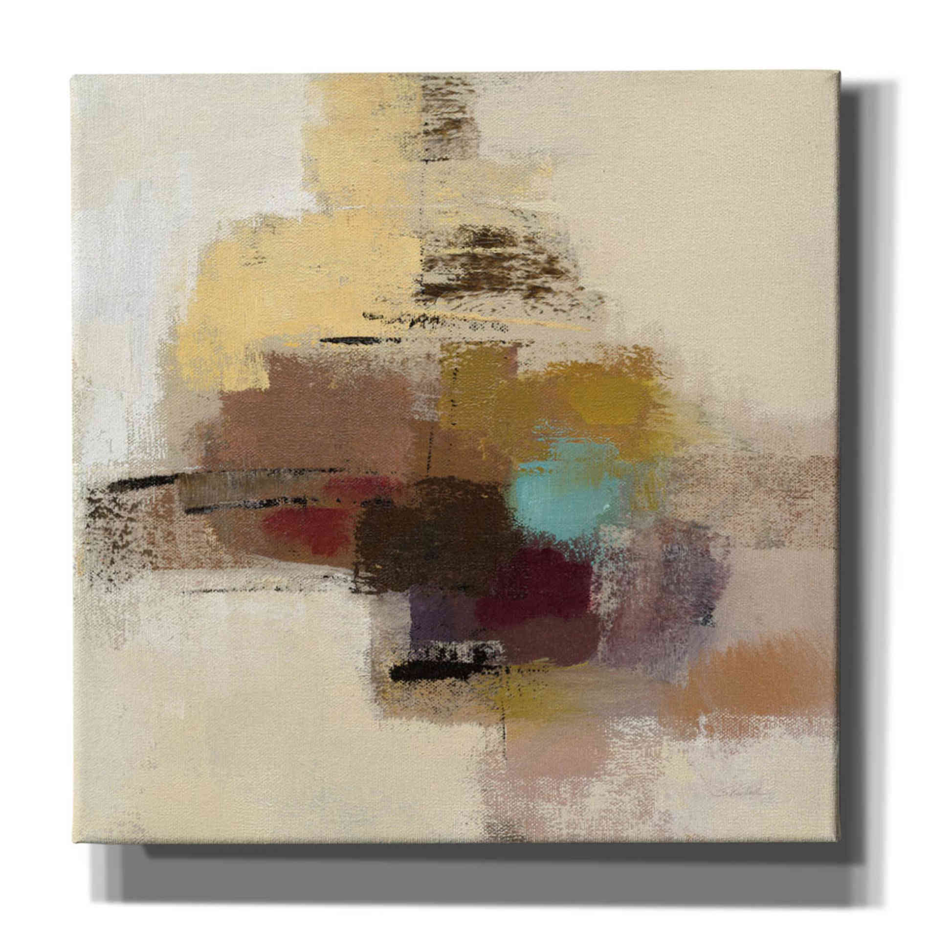 'Morello Cherry Abstract II' by Silvia Vassileva, Canvas Wall Art