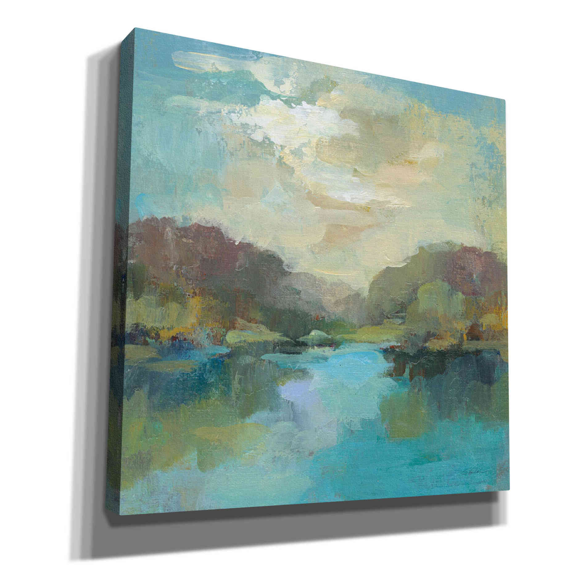 'Mini Landscape' by Silvia Vassileva, Canvas Wall Art
