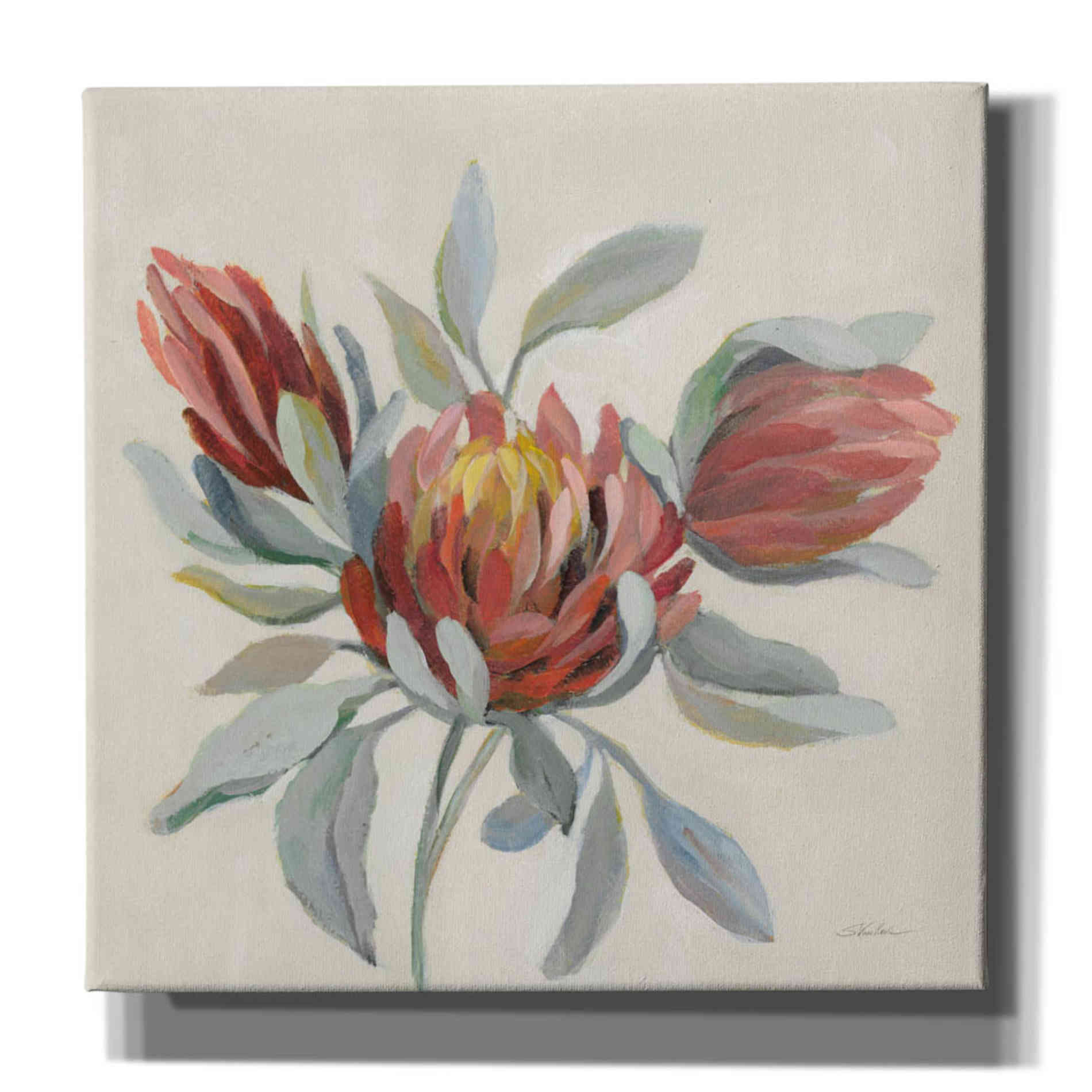 'Field Bloom I' by Silvia Vassileva, Canvas Wall Art