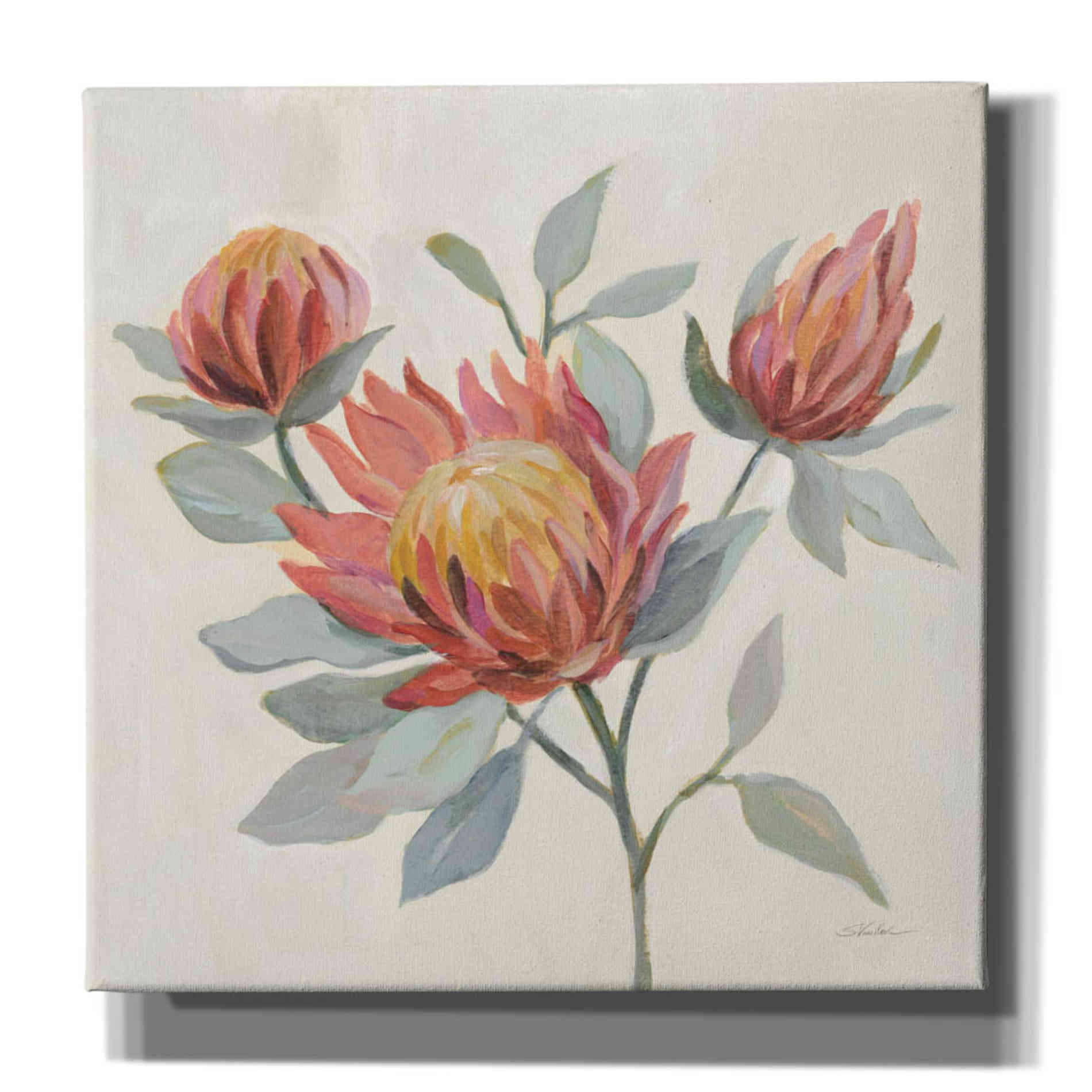 'Field Bloom II' by Silvia Vassileva, Canvas Wall Art