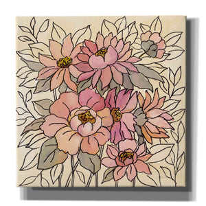 'Spring Lace Floral II' by Silvia Vassileva, Canvas Wall Art