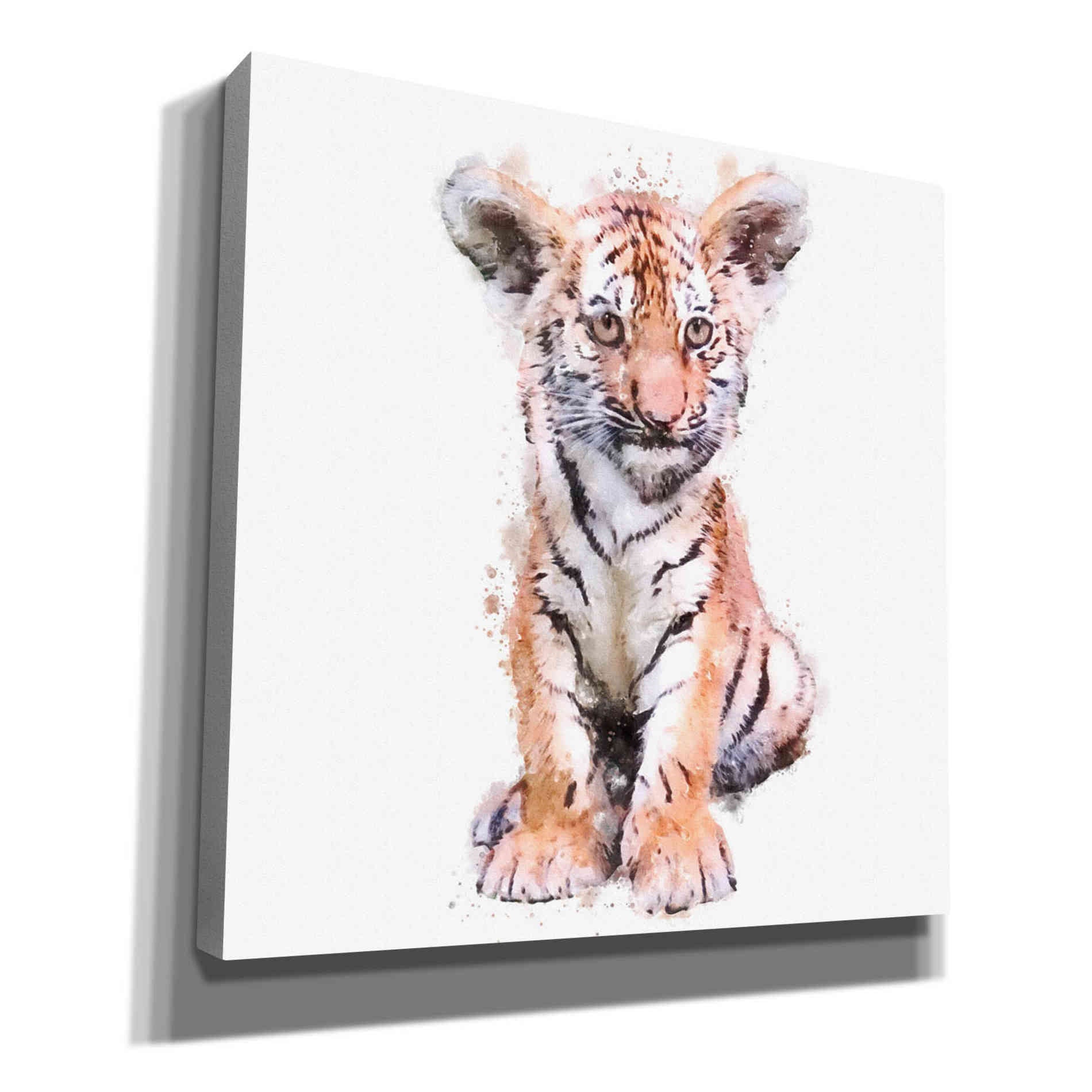 'Tigger Baby' by Kim Curinga, Canvas Wall Art