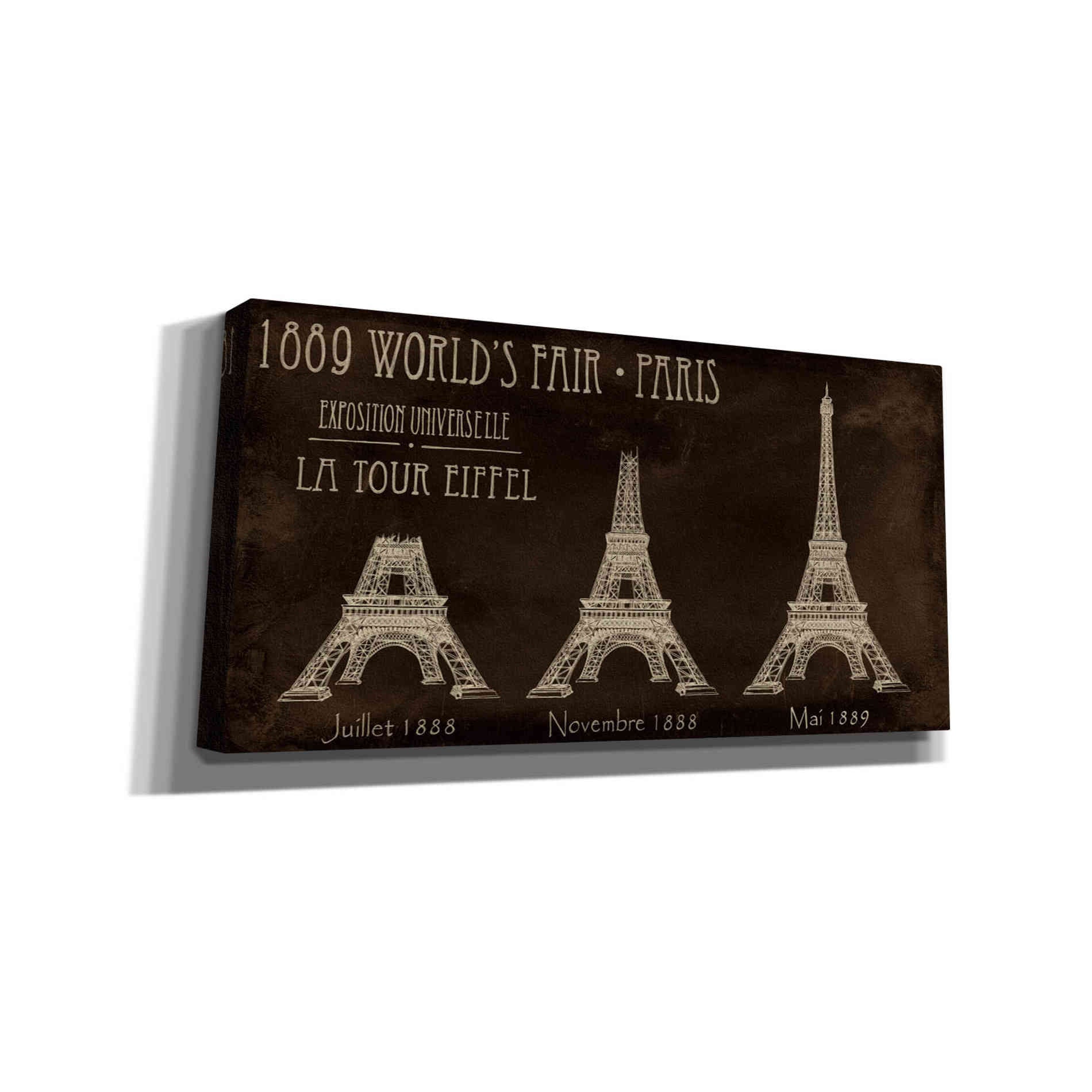 "Exposition Universelle" by Ethan Harper, Canvas Wall Art