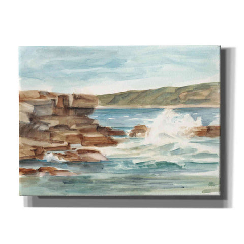 Image of "Coastal Watercolor III" by Ethan Harper, Canvas Wall Art