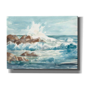 "Coastal Watercolor I" by Ethan Harper, Canvas Wall Art
