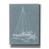 "Yacht Sketches I" by Ethan Harper, Canvas Wall Art
