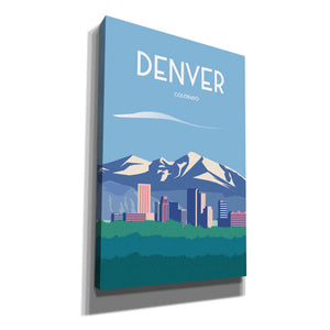 'Denver' by Arctic Frame, Canvas Wall Art