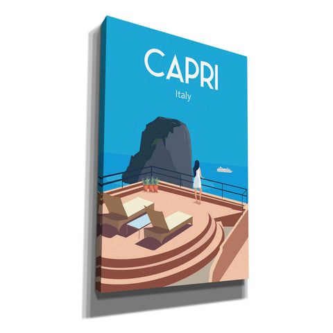 Image of 'Capri Italy' by Arctic Frame, Canvas Wall Art