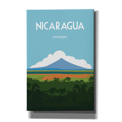 Image of 'Nicaragua' by Arctic Frame, Canvas Wall Art