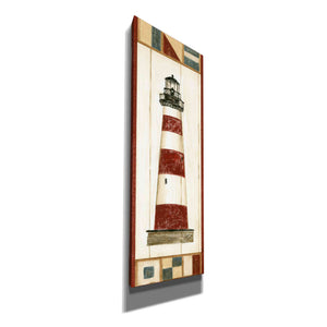 "Americana Lighthouse I" by Ethan Harper, Canvas Wall Art