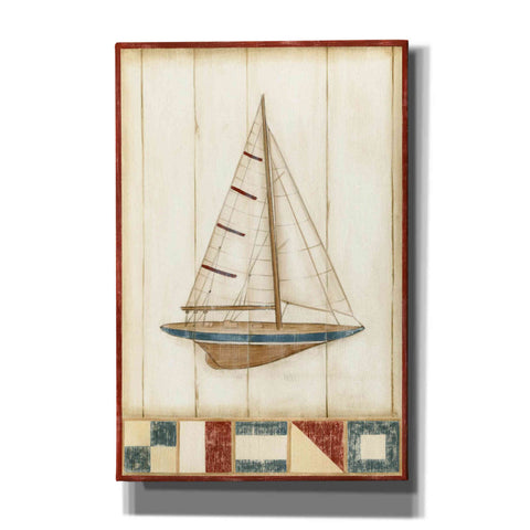 Image of "Americana Yacht II" by Ethan Harper, Canvas Wall Art