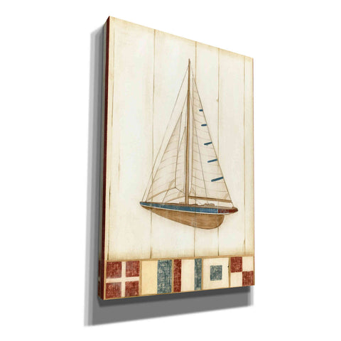 Image of "Americana Yacht I" by Ethan Harper, Canvas Wall Art