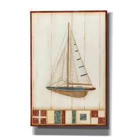 "Americana Yacht I" by Ethan Harper, Canvas Wall Art
