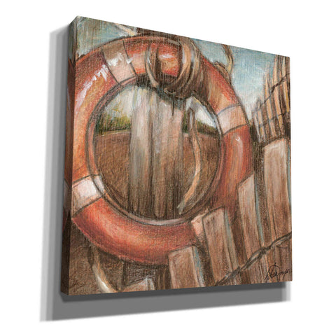 Image of "Coastal View IV" by Ethan Harper, Canvas Wall Art