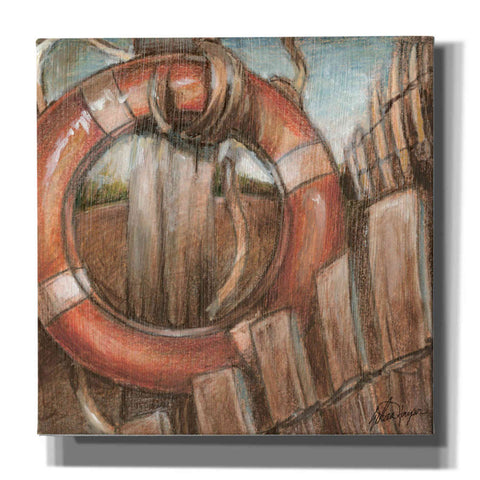 Image of "Coastal View IV" by Ethan Harper, Canvas Wall Art
