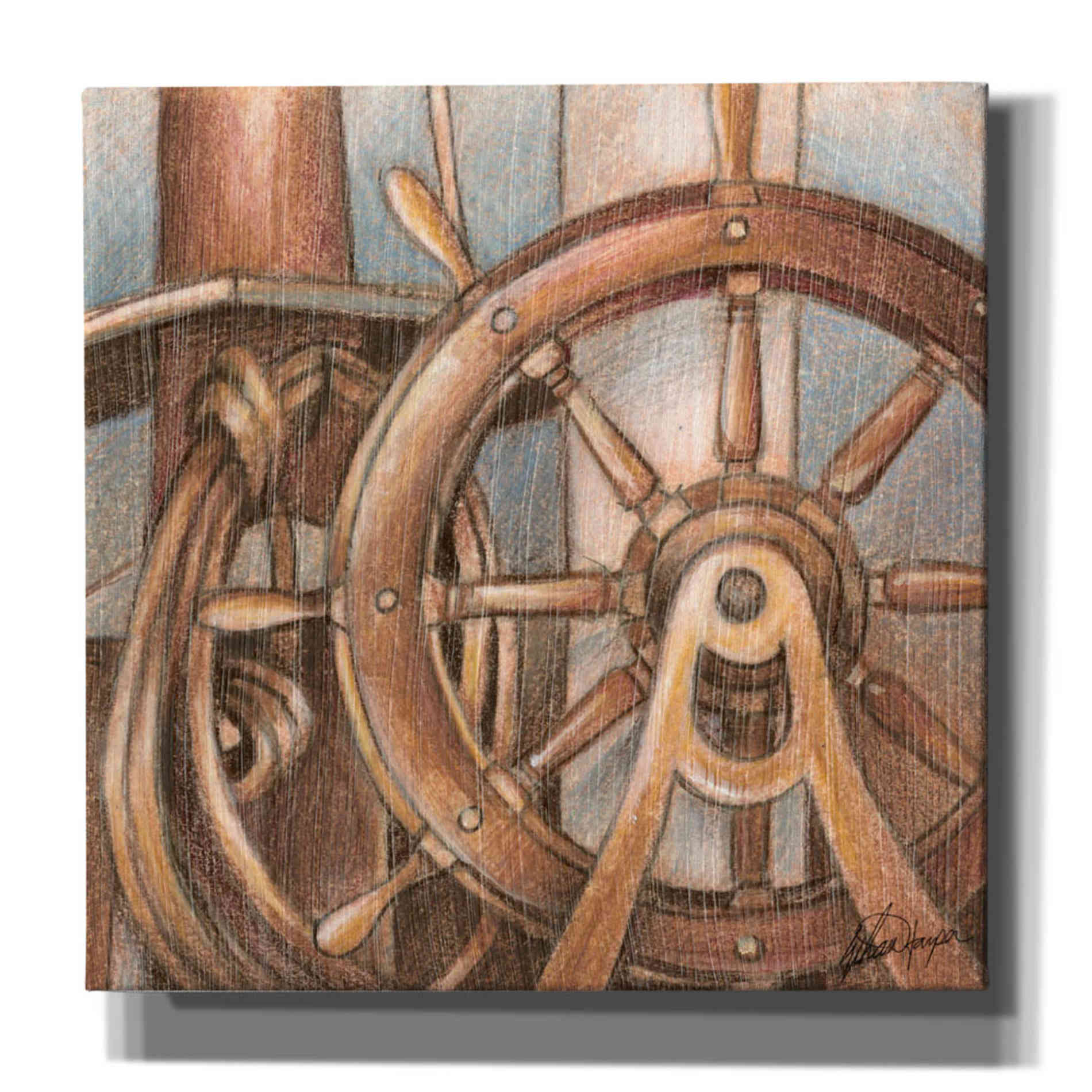 "Coastal View III" by Ethan Harper, Canvas Wall Art