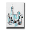 "Blue City II" by Ethan Harper, Canvas Wall Art