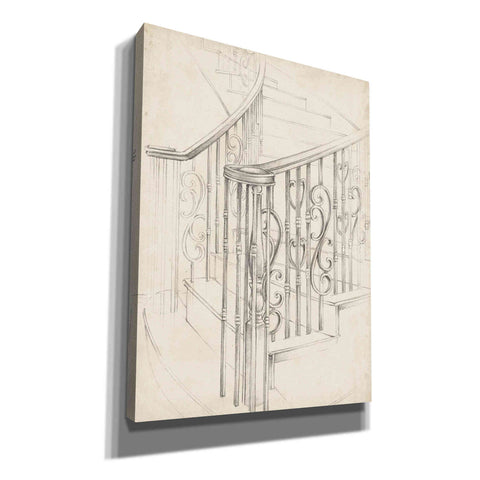 Image of "Iron Railing Design II" by Ethan Harper, Canvas Wall Art