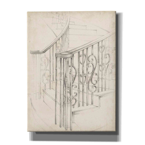 Image of "Iron Railing Design II" by Ethan Harper, Canvas Wall Art