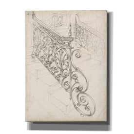 "Iron Railing Design I" by Ethan Harper, Canvas Wall Art