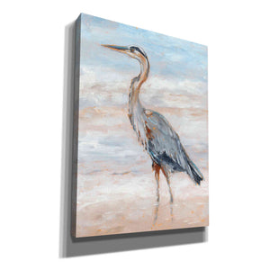 "Beach Heron II" by Ethan Harper, Canvas Wall Art