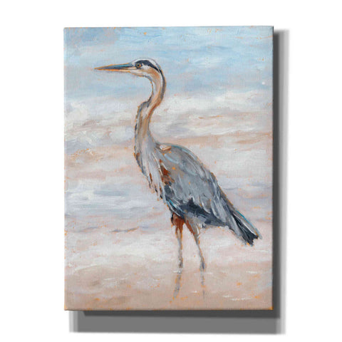 Image of "Beach Heron II" by Ethan Harper, Canvas Wall Art