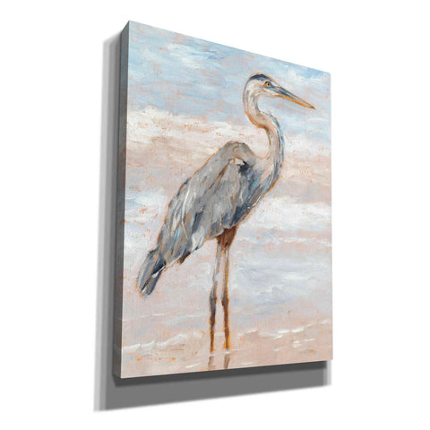 Image of "Beach Heron I" by Ethan Harper, Canvas Wall Art