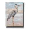 "Beach Heron I" by Ethan Harper, Canvas Wall Art