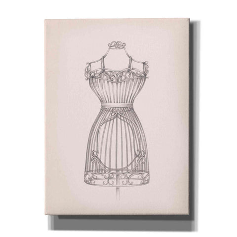 Image of "Antique Dress Form II" by Ethan Harper, Canvas Wall Art