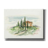 "Watercolor Tuscan Villa II" by Ethan Harper, Canvas Wall Art