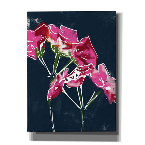Image of 'Geraniums' by Linda Woods, Canvas Wall Art