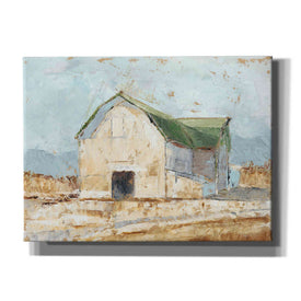 "Whitewashed Barn IV" by Ethan Harper, Canvas Wall Art