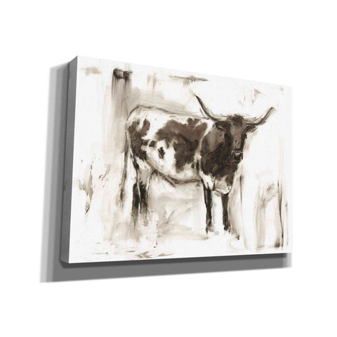 Image of "Longhorn Study I" by Ethan Harper, Canvas Wall Art