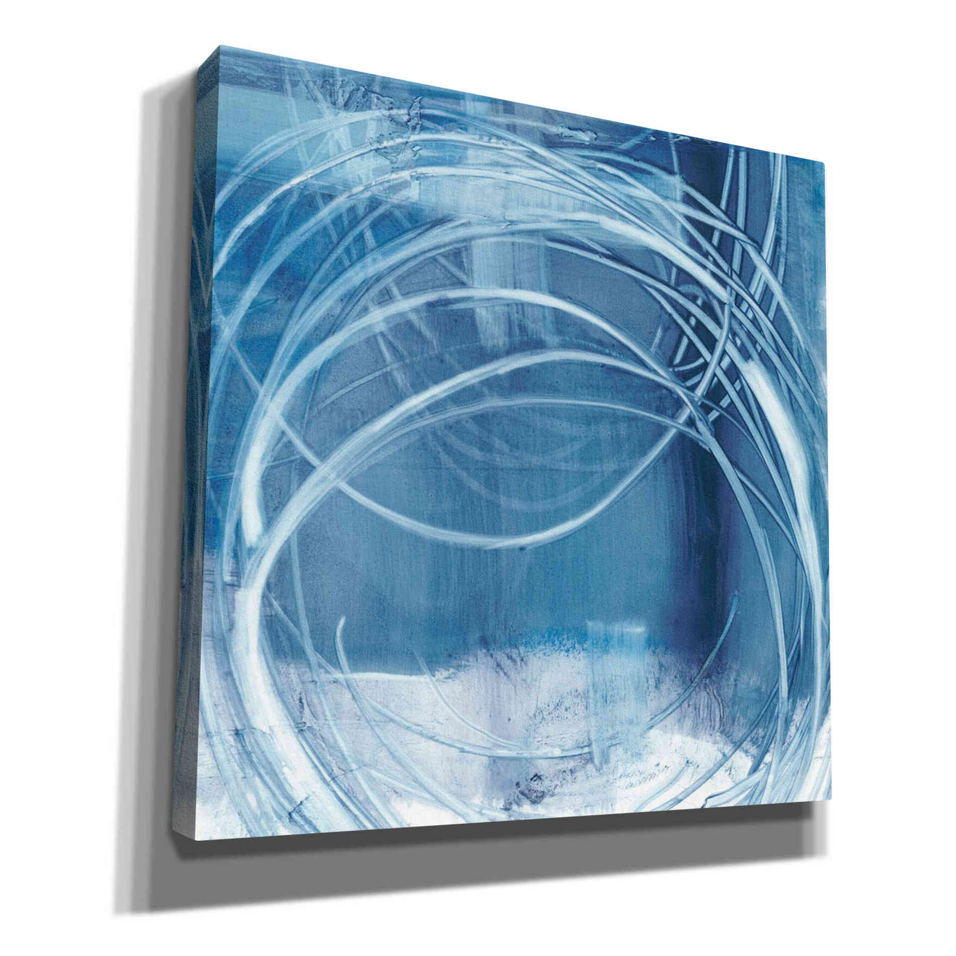 "Indigo Expression I" by Ethan Harper, Canvas Wall Art