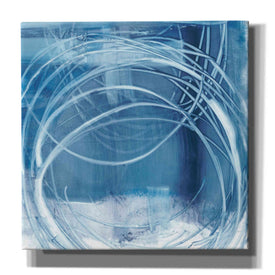 "Indigo Expression I" by Ethan Harper, Canvas Wall Art