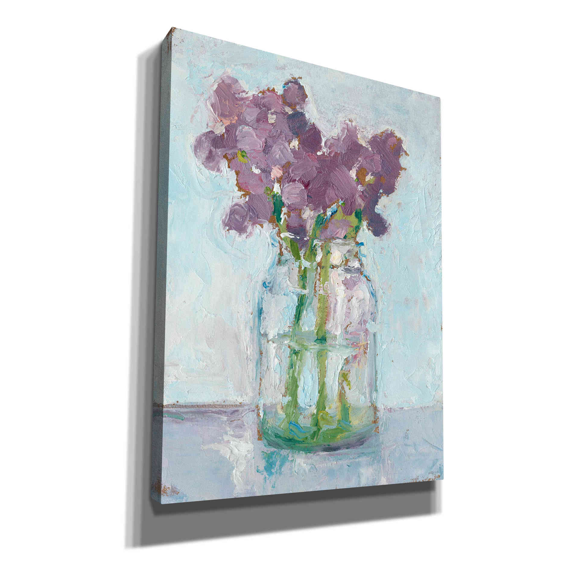 "Impressionist Floral Study II" by Ethan Harper, Canvas Wall Art