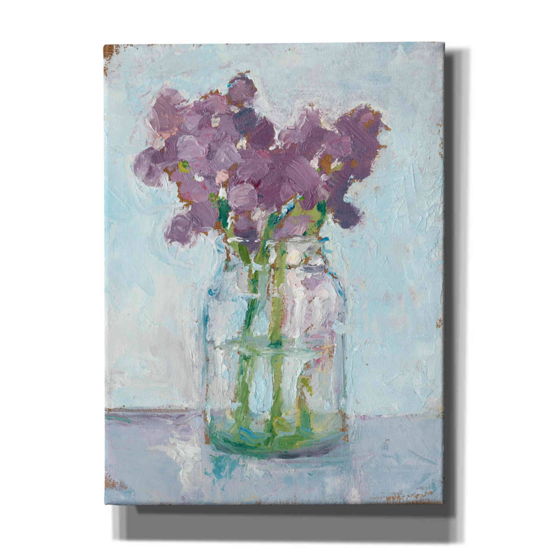 "Impressionist Floral Study II" by Ethan Harper, Canvas Wall Art